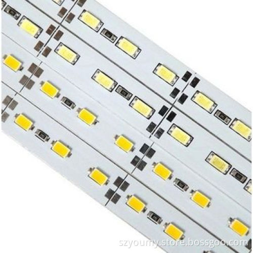 Hot-sale aluminum alloy shell, 5630SMD 72LEDs/m, rigid LED strips with 2-year warranty
